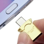 فلش مموری ویکو من مدل VC400 G ظرفیت 64GB- طلایی 1