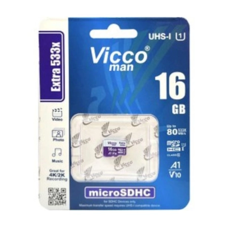 کارت حافظه‌ microSDHC ویکو من مدل EXTRA 553X ظرفیت 16GB