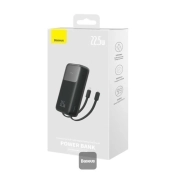 پاوربانک بیسوس مدل Comet PPMD020101 ظرفیت 20000mAh همراه با کابل - مشکی 6