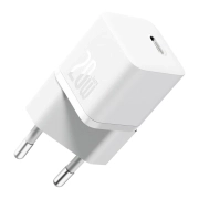 شارژر دیواری بیسوس مدل GAN5 EU 20W - سفید