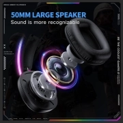 هدفون گیمینگ اونیکوما مدل X33 - مشکی 4