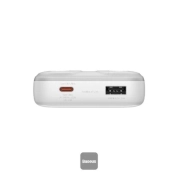 پاوربانک بیسوس مدل Comet PPMD020102 ظرفیت 20000mAh همراه با کابل - سفید 1