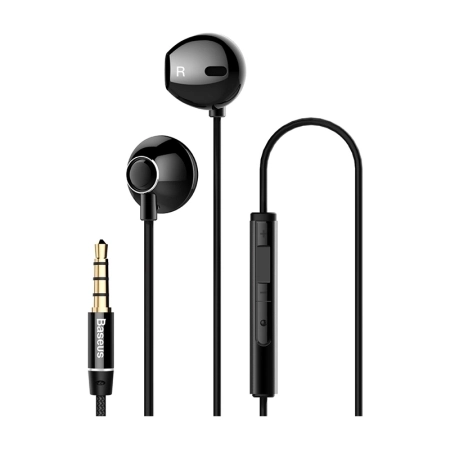 هندزفری سیمی بیسوس مدل Encok H06 - مشکی