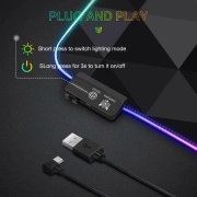 ماوس پد گیمینگ اونیکوما مدل MP006 RGB 6
