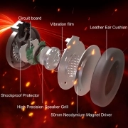 هدفون سیمی گیمینگ اونیکوما مدل M180 - مشکی 10