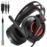 هدفون سیمی گیمینگ اونیکوما مدل M180 - مشکی 1