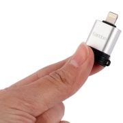 مبدل USB-A به لایتنینگ ارلدام مدل ET-OT65 - نقره ای 1
