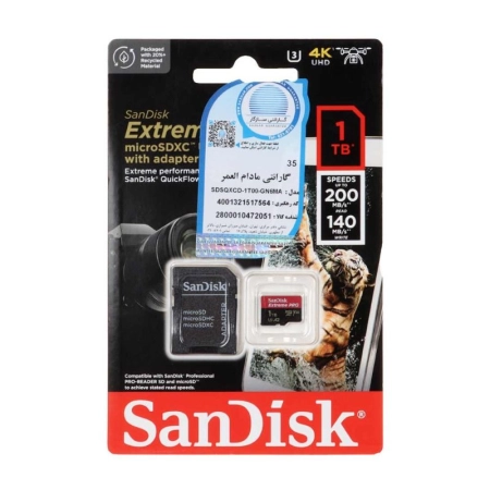 کارت حافظه‌ microSDXC سن دیسک مدل EXTREME PRO ظرفیت 1TB