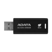 فلش مموری ای‌ دیتا مدل UV320 ظرفیت 256GB - مشکی