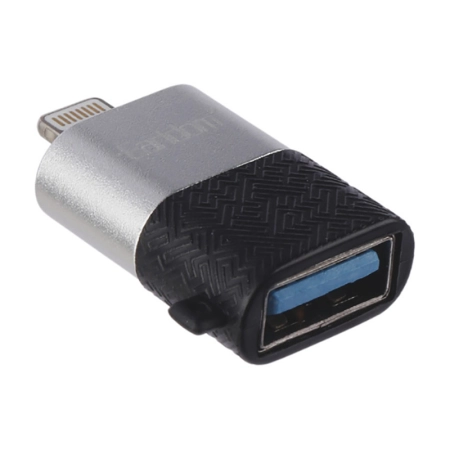 مبدل USB-A به لایتنینگ ارلدام مدل ET-OT74 - نقره ای