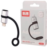 مبدل USB-C به لایتنینگ ارلدام مدل OT90L - نقره ای 6