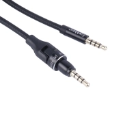 کابل AUX ارلدام مدل AUX44 طول 1.2 متر - مشکی 1