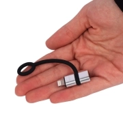 مبدل USB-C به لایتنینگ ارلدام مدل OT90L - نقره ای 5