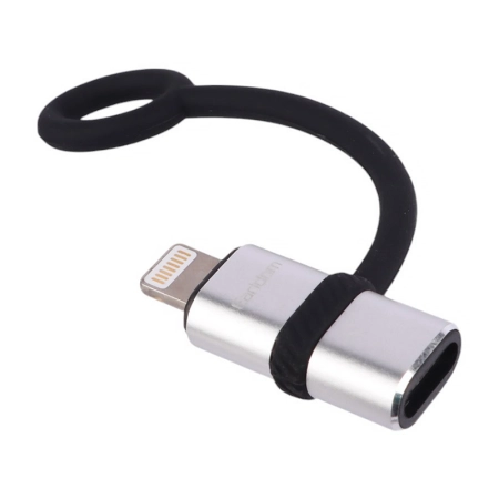 مبدل USB-C به لایتنینگ ارلدام مدل OT90L - نقره ای