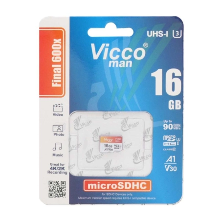 کارت حافظه‌ microSDHC ویکو من مدل FINAL 600X ظرفیت 16GB