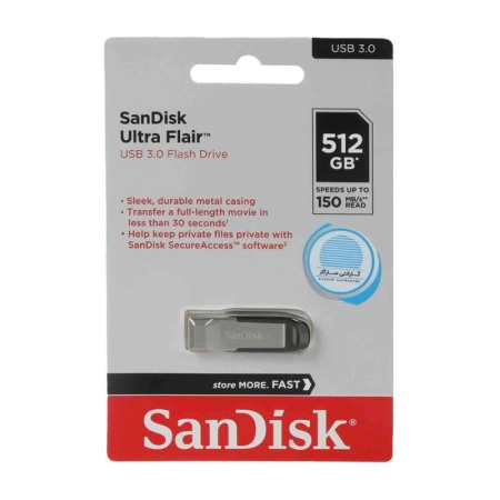 فلش مموری سن دیسک مدل ULTRA FLAIR ظرفیت 512GB