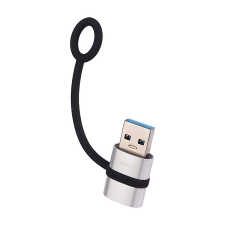 مبدل USB-C به USB-A ارلدام مدل ET-OT91A - نقره ای