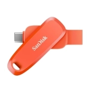 فلش مموری سن دیسک مدل PHONE DRIVE ظرفیت 128GB- نارنجی