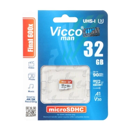 کارت حافظه‌ microSDHC ویکو من مدل FINAL 600X ظرفیت 32GB