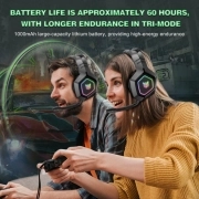 هدفون بلوتوثی گیمینگ اونیکوما مدل B100 - مشکی 5