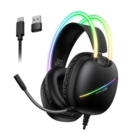 هدفون گیمینگ اونیکوما مدل X33 - مشکی