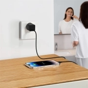 شارژر دیواری بیسوس مدل GAN5 EU 20W - مشکی 6