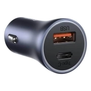 شارژر فندکی بیسوس مدل Golden Contactor Pro 40W با کابل USB-C 6