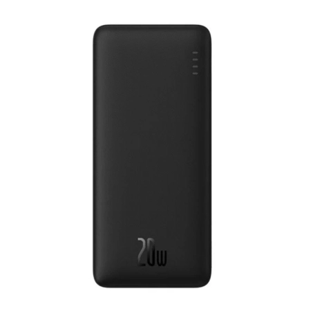 پاوربانک بیسوس مدل Airpow PPQD090001 ظرفیت 10000mAh و توان 20W - مشکی
