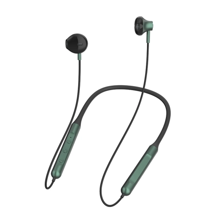 هندزفری گردنی بلوتوثی ارلدام مدل BH100 - سبز