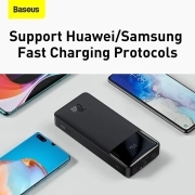 پاور بانک بیسوس مدل Bipow PPBD050302 ظرفیت 20000mAh - مشکی 1