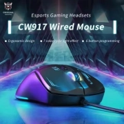 ماوس گیمینگ بی سیم اونیکوما مدل CW917 - مشکی 3
