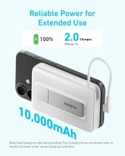 پاوربانک بی سیم انکر مدل A1685H11 30W ظرفیت 10000mAh- مشکی 2