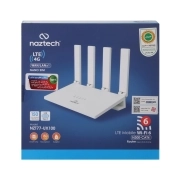 مودم رومیزی نزتک 4G LTE مدل NZT77-UX100 تک پورت - سفید 4