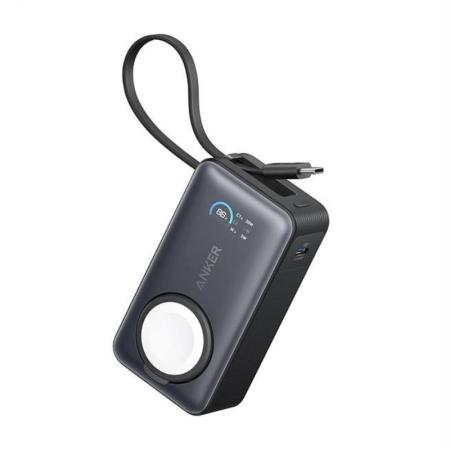 پاوربانک چندکاره انکر MagGo مدل A1657 ظرفیت 10000mAh - مشکی