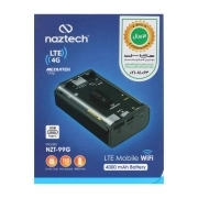 مودم و پاوربانک نزتک 4G مدل NZT-99G Dual Band - مشکی 5