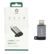 مبدل USB-C به لایتنینگ گرین لاین مدل GNLTOCACGY - خاکستری 2