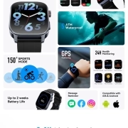ساعت هوشمند کیسلکت مدل Calling Watch KS 3 - مشکی 3