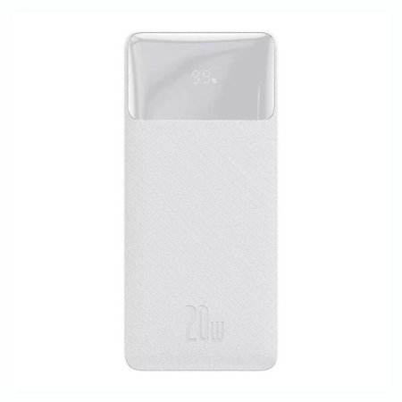 پاور بانک بیسوس مدل Bipow PPBD050302 20W ظرفیت 20000mAh - سفید