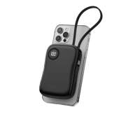 پاوربانک بی سیم گرین لاین مدل GNMGPLPB10KBK 30W ظرفیت 10000mAh - مشکی 4