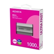 هارد اکسترنال SSD ای دیتا مدل SD810 ظرفیت 1000GB - نقره‌ای