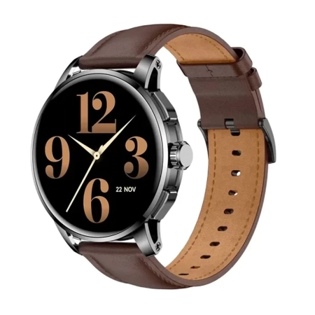 ساعت هوشمند گلوریمی مدل ARTIST - بند قهوه‌ای