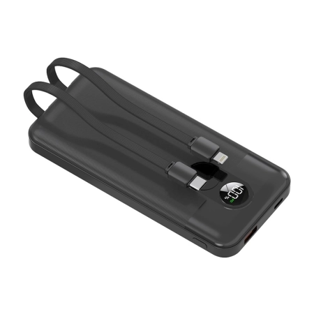 پاوربانک پرودو مدل PD-PBFCH057-BK 22.5W ظرفیت 10000mAh- مشکی