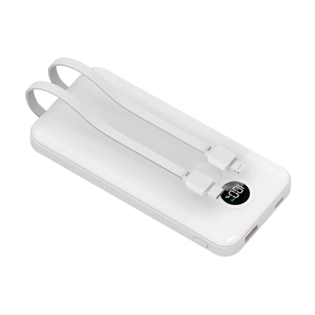 پاوربانک پرودو مدل PD-PBFCH057-WH 22.5W ظرفیت 10000mAh- سفید