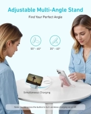 پاوربانک بی سیم انکر مدل A1685H11 30W ظرفیت 10000mAh- مشکی 1