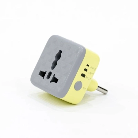 مبدل برق هوشمند تایمردار هادرون مدل P103 - زرد