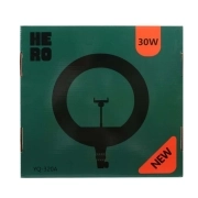 رینگ لایت 30 سانتی‌متری هیرو مدل YQ-320A - بدون پایه