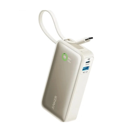 پاوربانک انکر NANO مدل A1259H21 30W ظرفیت 10000mAh - سفید