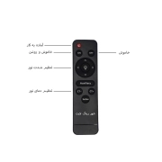 رینگ لایت 45 سانتی متری زئوس مدل SY-3161iii با آینه - بدون پایه 2