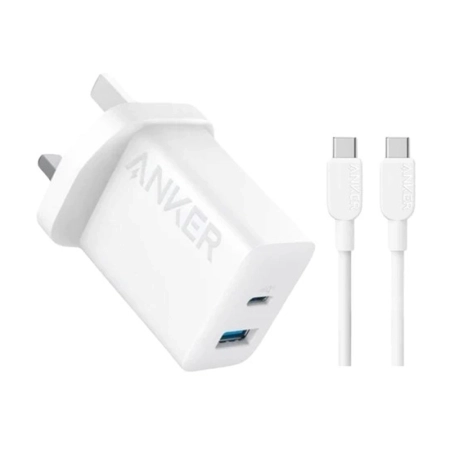 شارژر دیواری انکر POWER مدل B2348k21 20W- سفید