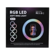 رینگ لایت 37 سانتی متری RGB مدل MJ36 - بدون پایه 5